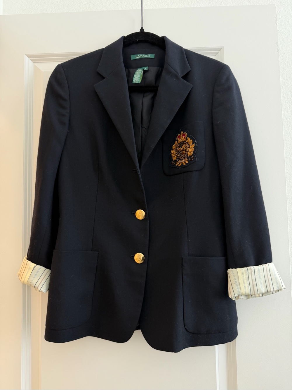 SALE✨Vintage Ralph Lauren navy blazer